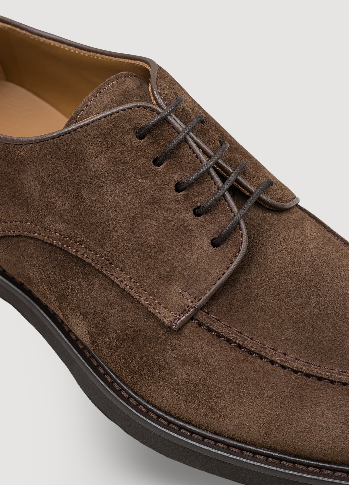 Zapato sport serraje marrón