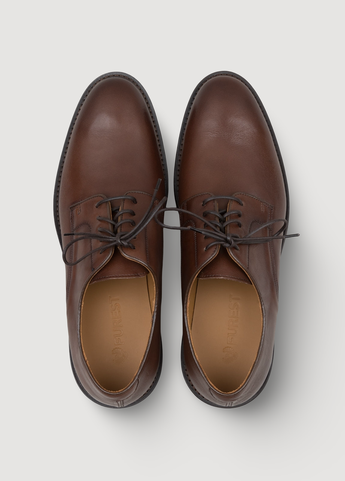 Zapato sport piel marrón