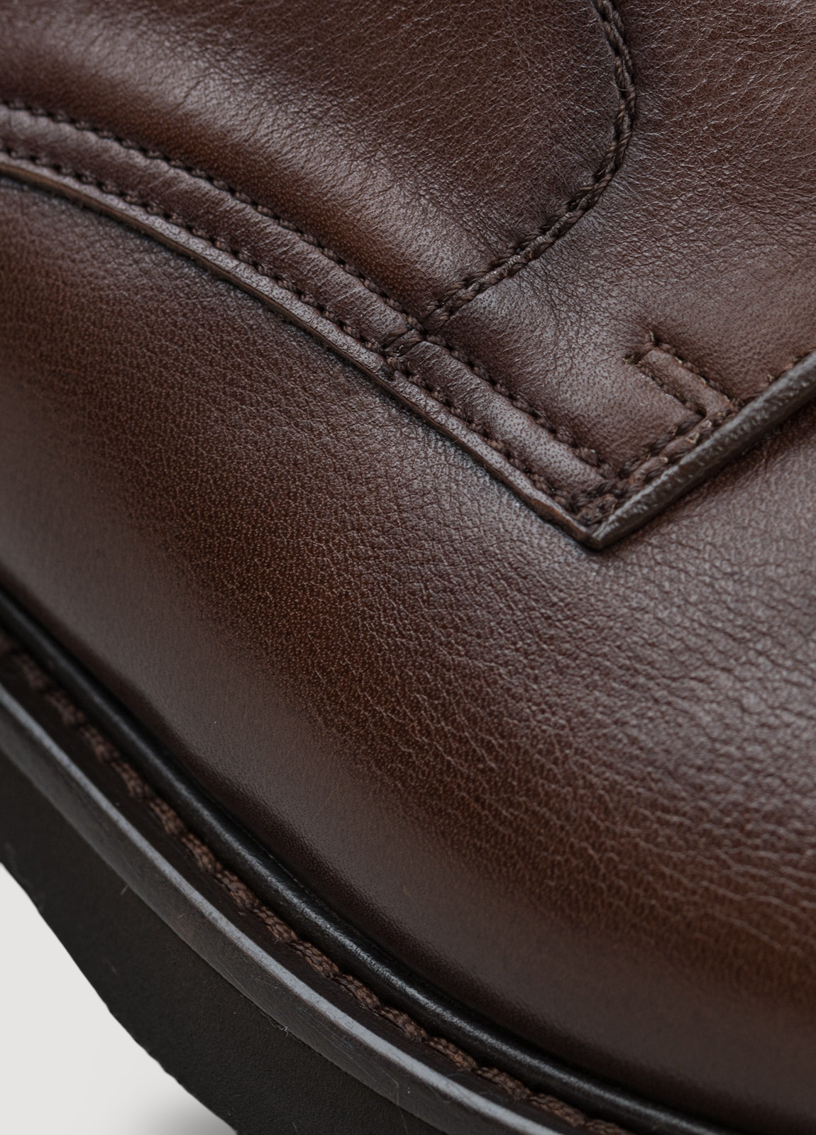 Zapato sport piel marrón