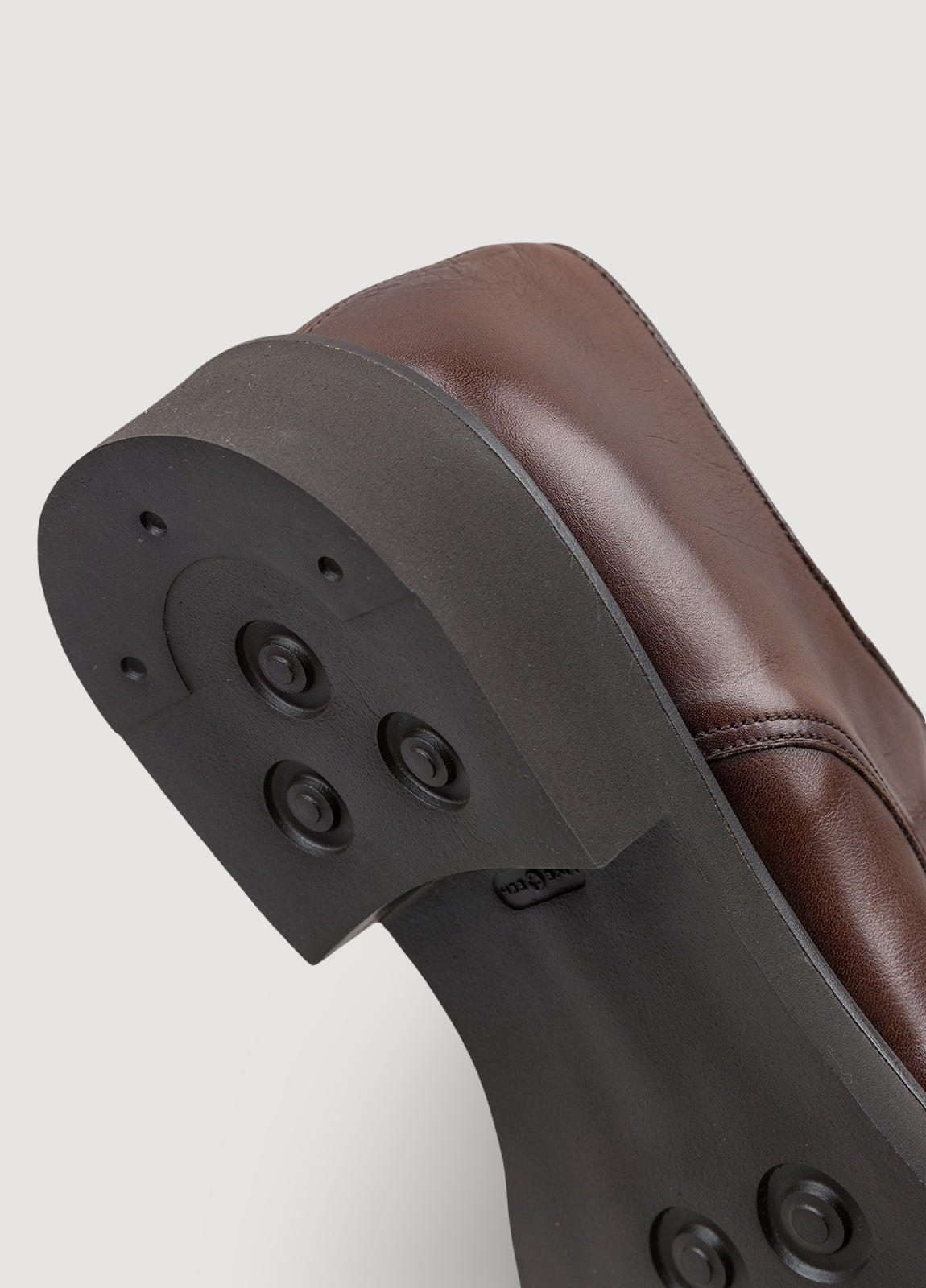 Zapato sport piel marrón