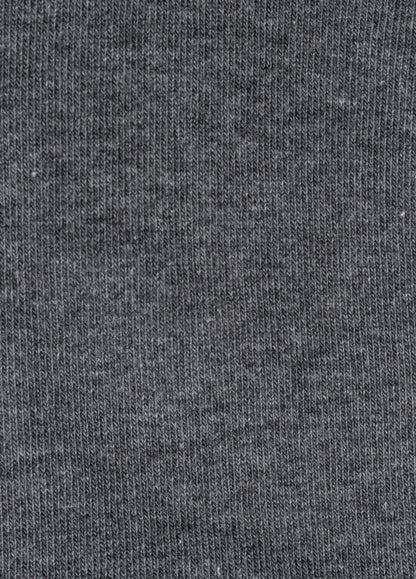 Calcetín corto liso gris