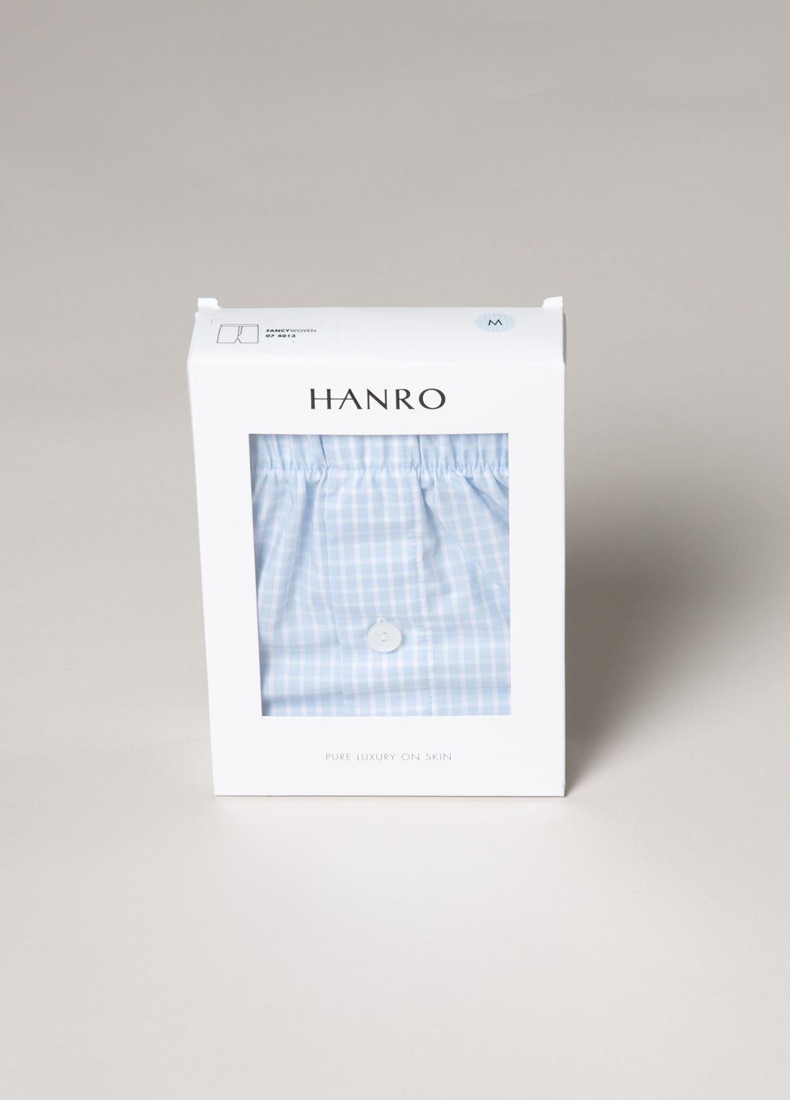 Boxer cuadrito celeste