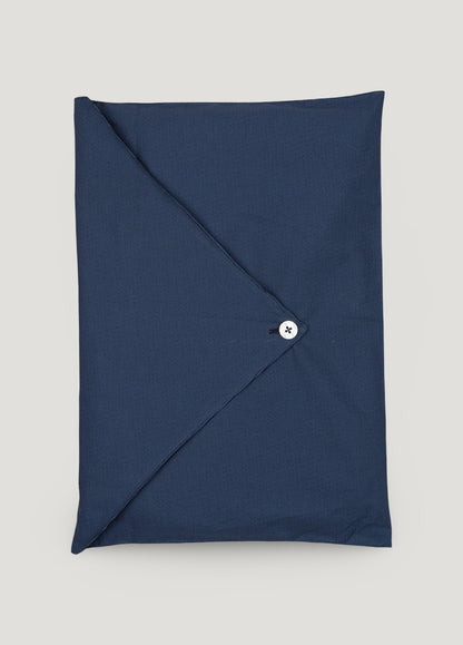 Pijama largo micro dibujo marino con funda incluida