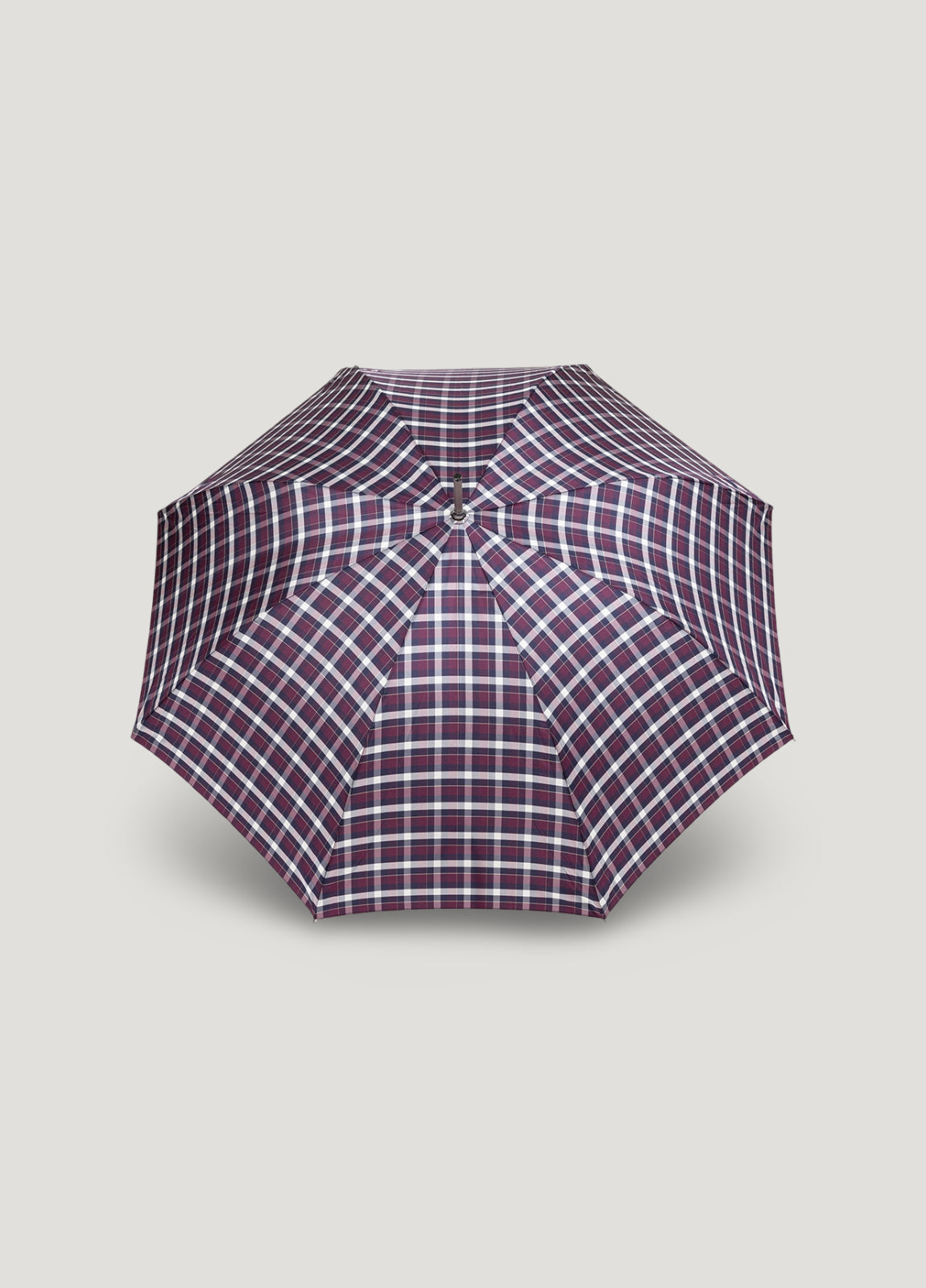 Paraguas cuadros morado