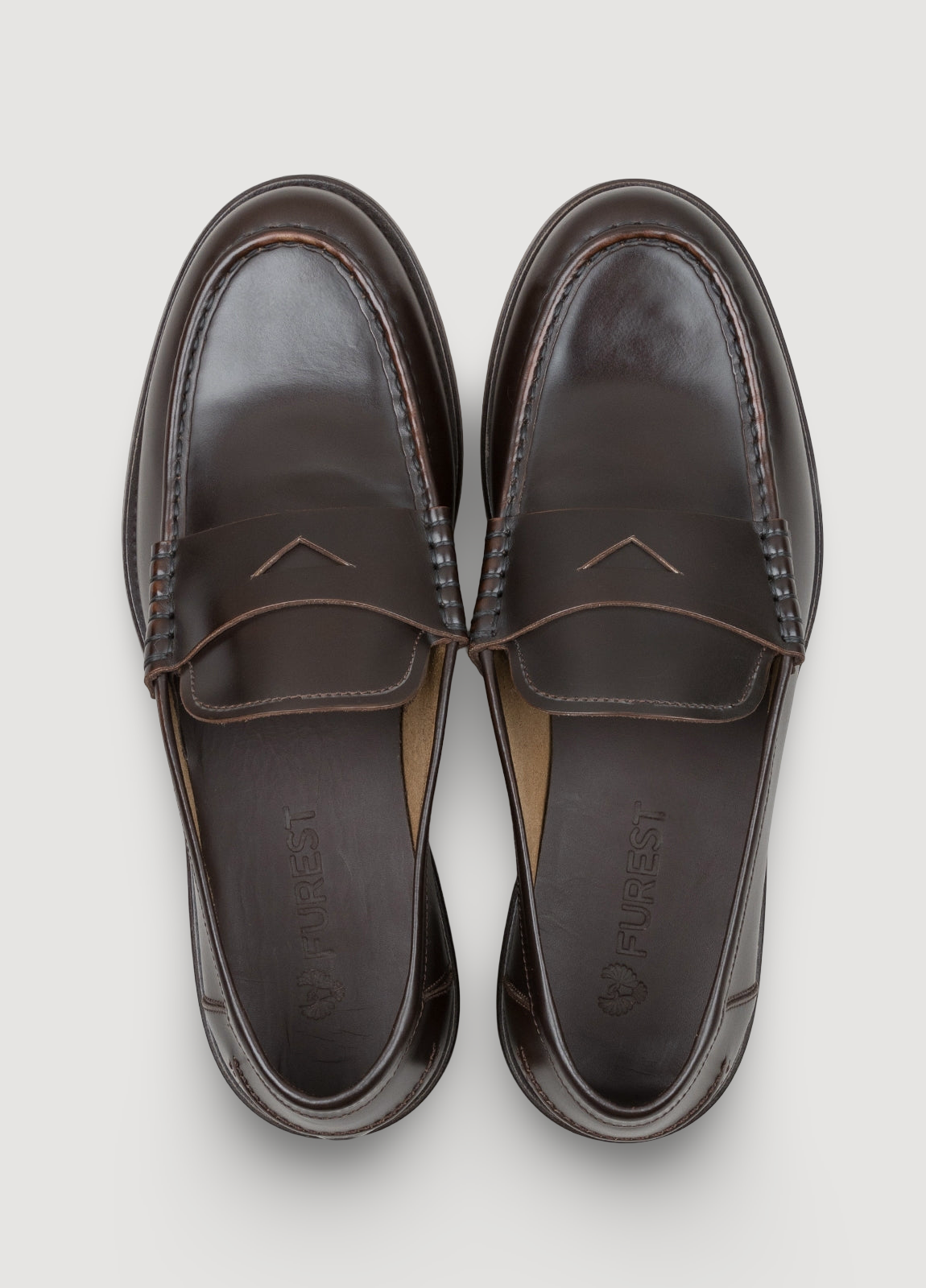 Mocasín vestir marrón