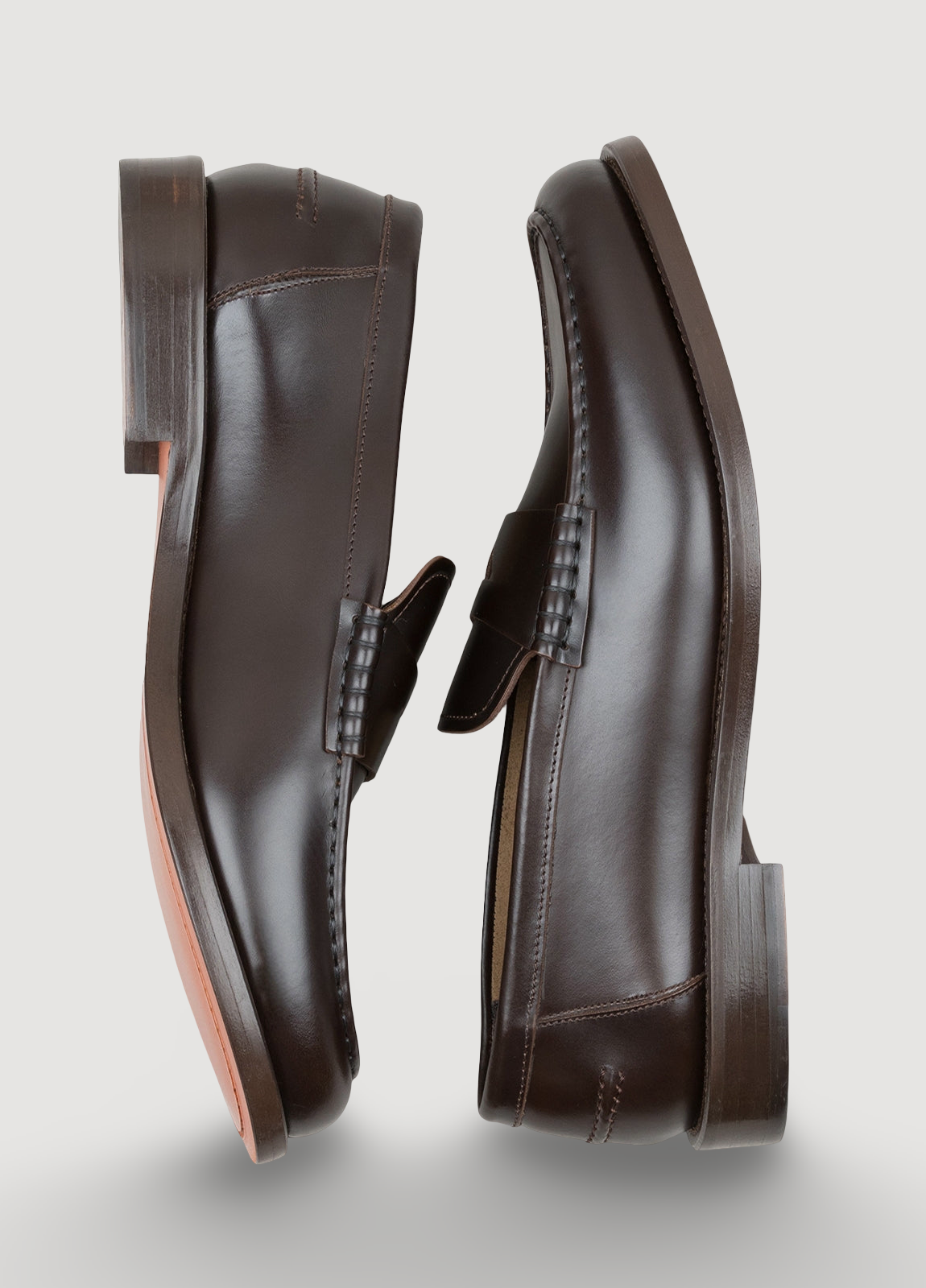 Mocasín vestir marrón