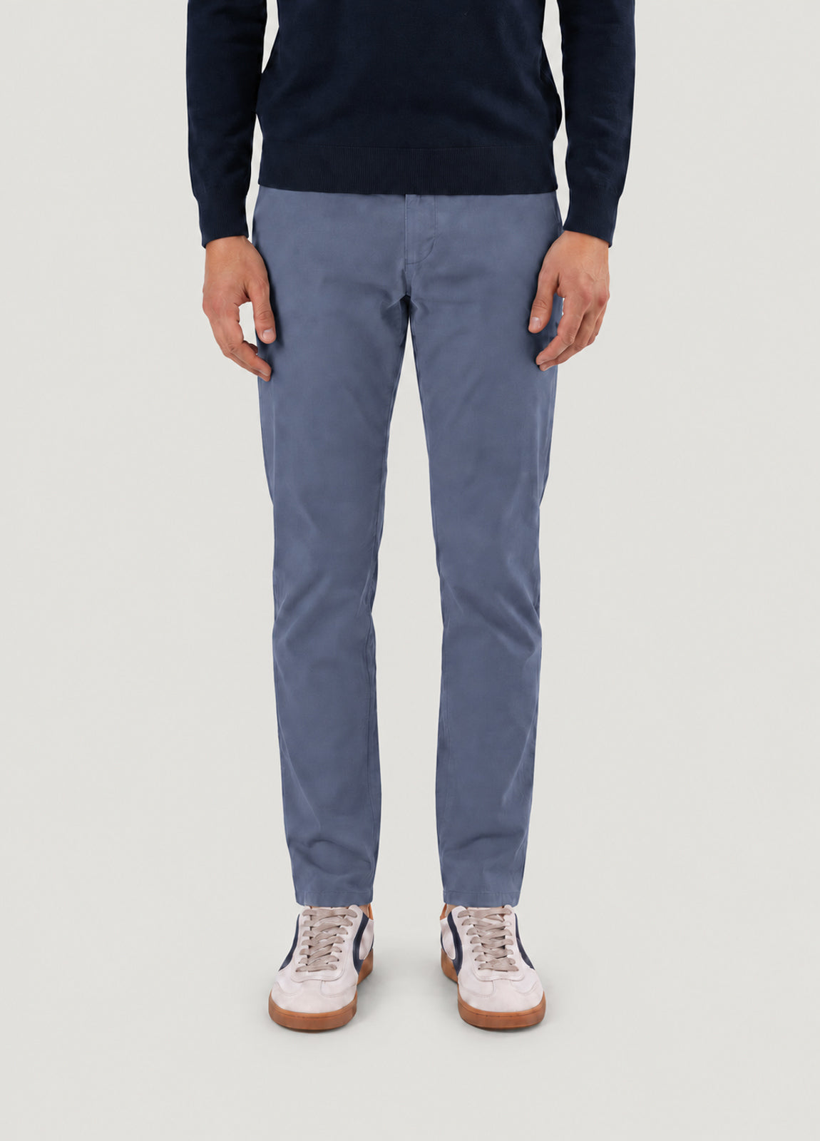 Pantalón Chino Casual Popelín granito
