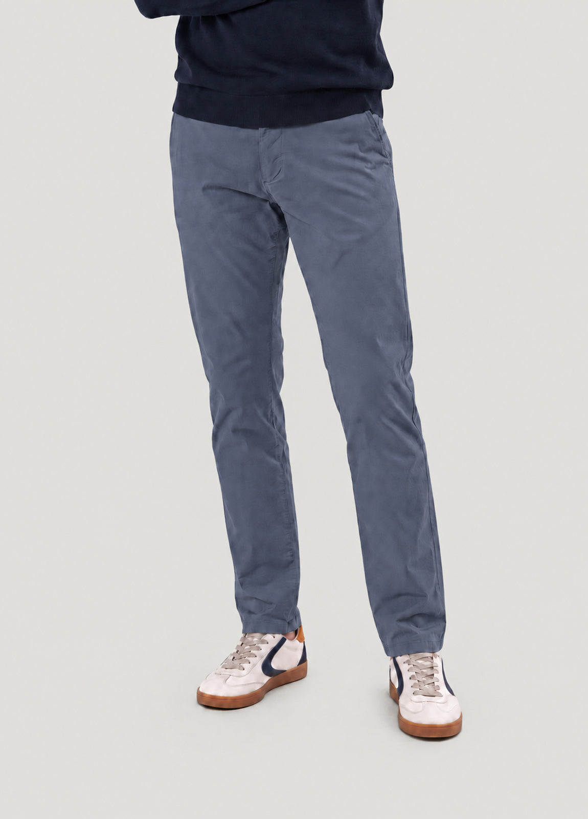 Pantalón Chino Casual Popelín granito