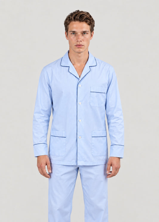 Pijama M/L Mayfair celeste