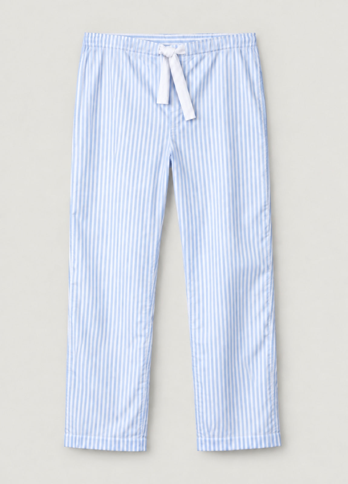 Pijama popelín rayas azul