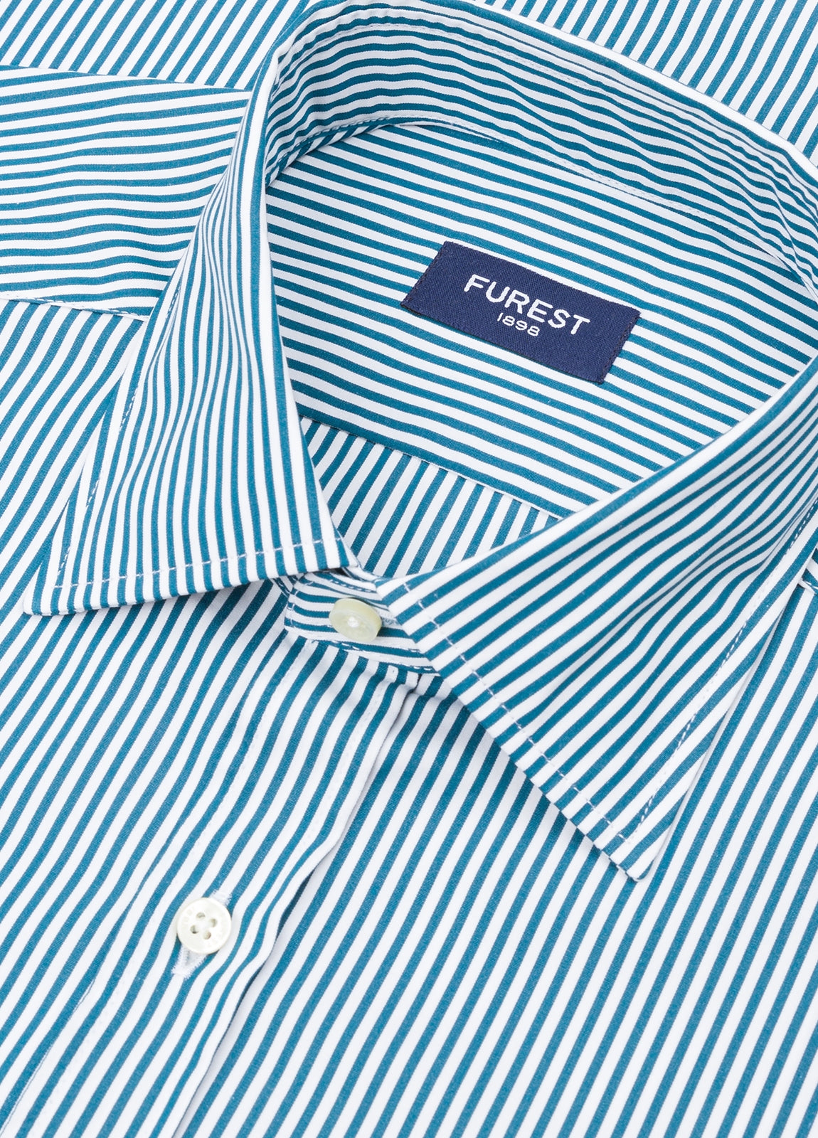 Camisa vestir rayas verde
