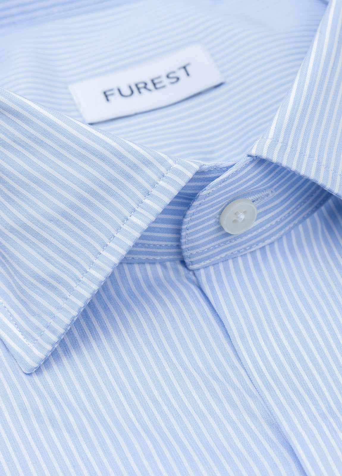 Light blue striped sport shirt