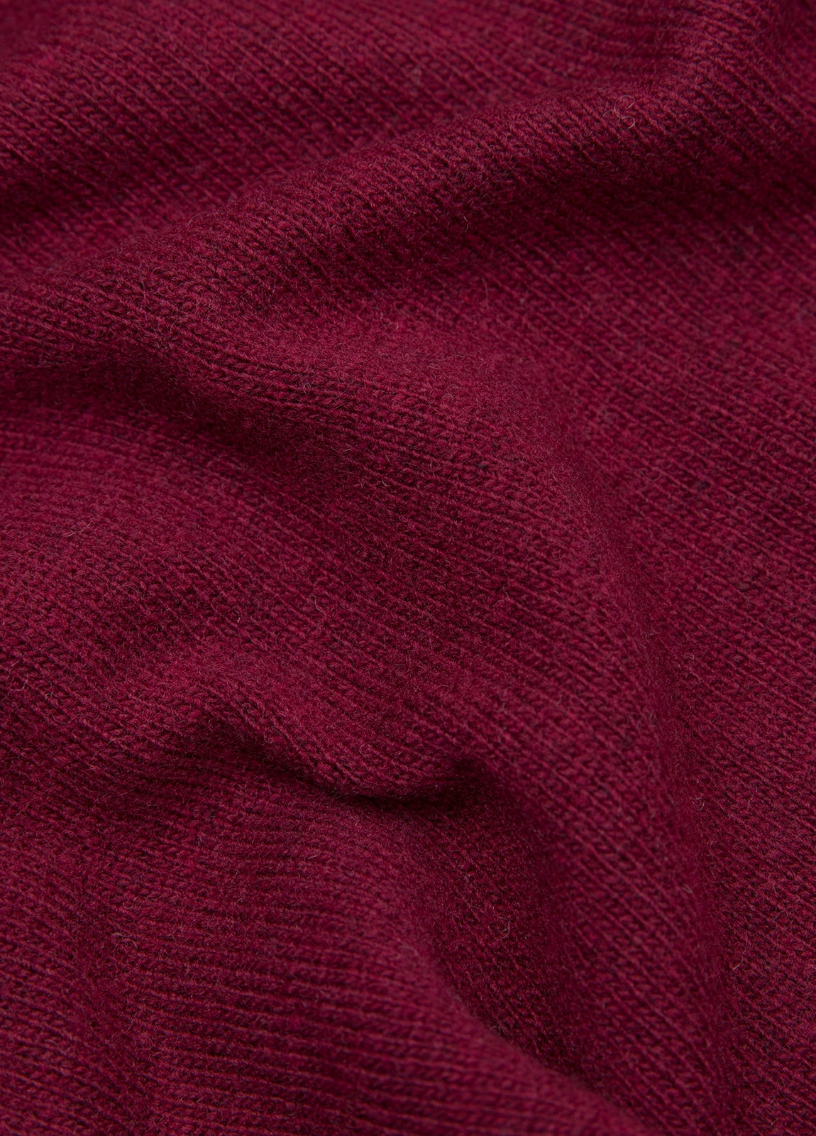 Jersey cuello zip rojo