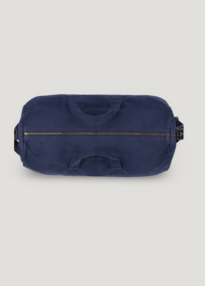 Mochila de viaje azul