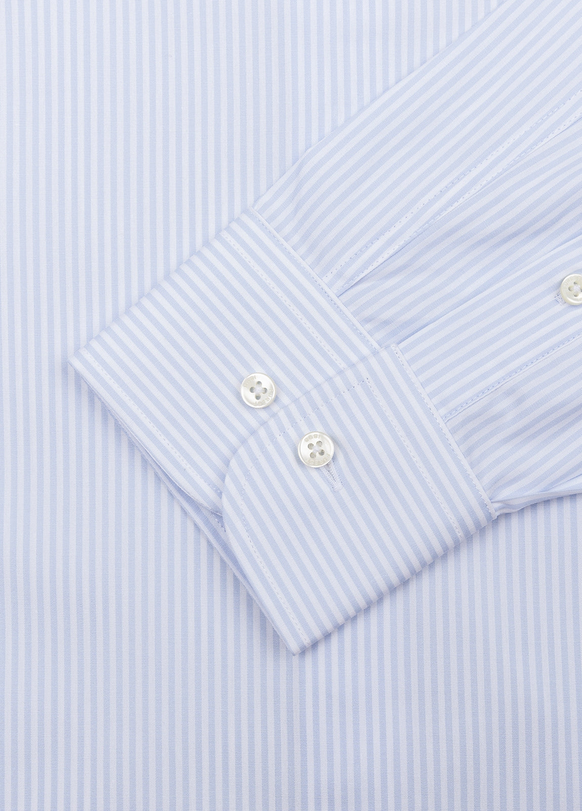 Camisa vestir raya clásica celeste