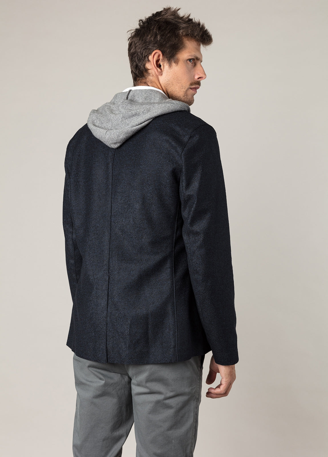 Americana azul marino